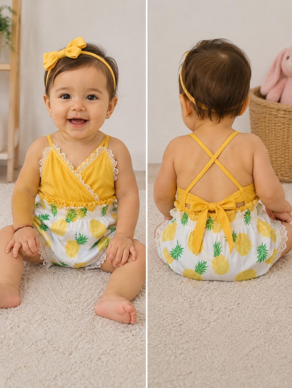 Baby girl romper